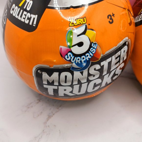 Monster Truck Surprise Ball Mini 2 Pack  NWT ( BIRTHDAY GIFT KIDS) - Picture 2 of 4
